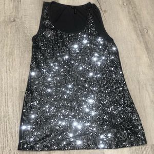 Maurice’s Gray Sequin Tank Top